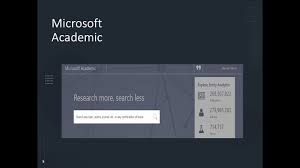 موقع Microsoft Academic